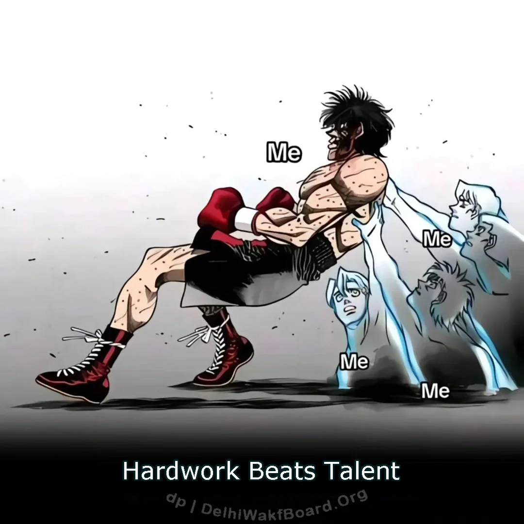 Hardwork Beats Talent Dp